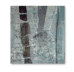 Sans titre (2002), technique mixte sur bois, 44 x 41 cm ©Charlotte Callens (www.charlotte-callens.fr)