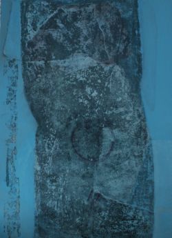 Passage II, acrylique sur carton 70x50cm, 2019©Charlotte Callens