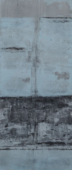 Sans titre acrylique sur bois 53x23cm 2009©Charlotte Callens (www.charlotte-callens.fr)