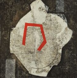 0920-04, TM sur carton, 2020, 21x21 cm ©Charlotte Callens (https://www.charlotte-callens.fr)