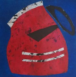 Octobre 2, TM sur toile, 2020, 30x30 cm ©Charlotte Callens (https://www.charlotte-callens.fr)