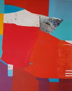 0722-04, TM sur toile, 2022, 100x80cm ©Charlotte Callens (https://www.charlotte-callens.fr)