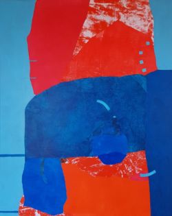 1022-01, TM sur toile, 2022, 100x80cm ©Charlotte Callens (https://www.charlotte-callens.fr)