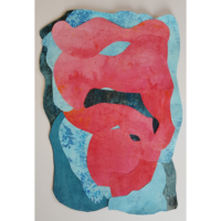 0223-12, acrylique sur papier, 2023, 65x45cm ©Charlotte Callens (https://www.charlotte-callens.fr)