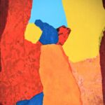 Eclosion (5), TM acrylique sur toile, 30x24 cm, 2026 ©Charlotte Callens (https://www.charlotte-callens.fr)