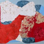 Mars H2, TM acrylique sur toile, 30x40 cm, 2026 ©Charlotte Callens (https://www.charlotte-callens.fr)